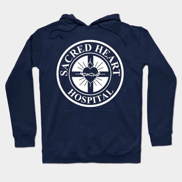 Sacred Heart Hospital Hoodie by Meta Cortex